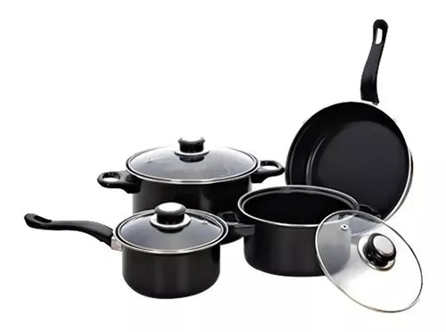Batería de Cocina Antiadherente con Utensilios