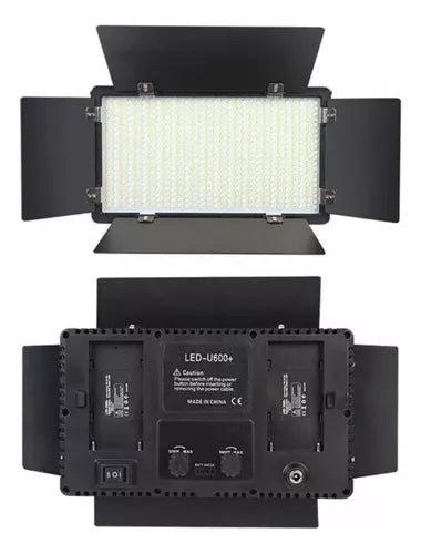 Kit Profesional Luz Relleno con Trípode Reflector Pro 600led