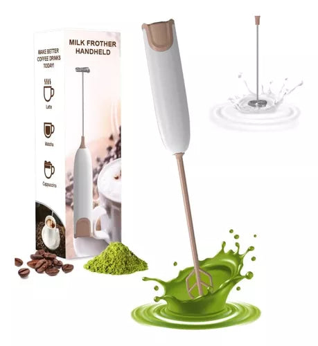 Mini Batidor, Agitador, Espumador Eléctrico de Leche Portátil