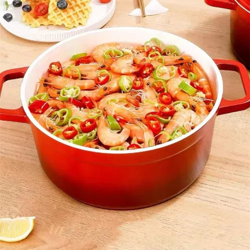 Olla - Cacerola para Cazuela Esmaltada con Tapa