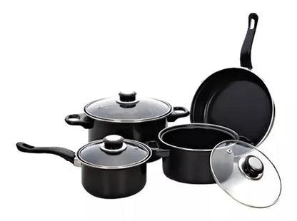 Batería de Cocina Antiadherente con Utensilios